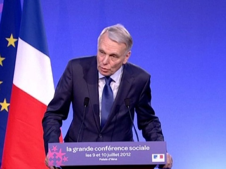 Smic, précarité, croissance ... toutes les annonces d'Ayrault