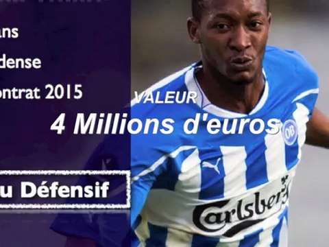 Kalilou Traore joueur d'Odense suivi par les Girondins