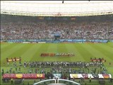 Himnos nacionales de España y Alemania en la final de la Eurocopa 2008
