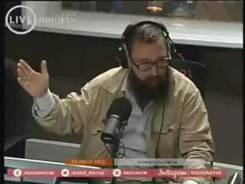 Герман Стерлигов на радиостанции Маяк