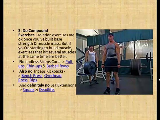 HOW TO BUILD MUSCLE PART 1 HOW TO BUILD MUSCLE