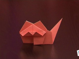 Tuto Origami Chat
