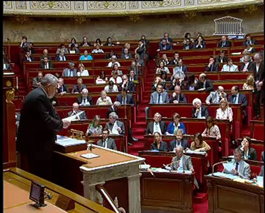 Bilan de l'exécution du budget 2011, mon discours à l'Assemblée nationale (11/07/2012)