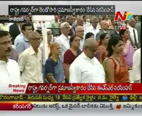 Narasimhan sworn in as AP governor for 2nd time