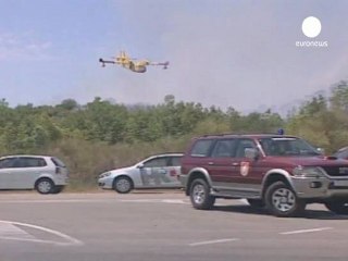 Bruciano boschi e colline della Croazia