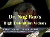 CARNATICA BROTHERS AT SRI VENKATESWARASWAMY TEMPLE IN CHICAGO: MAIN KRITHI 4: VIOLIN SOLO