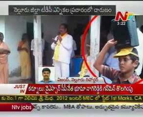 Kid tortured in tdp by election campaign