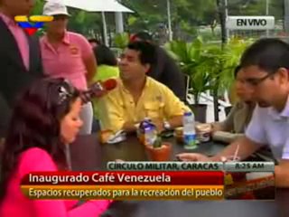 (VÍDEO)  Inaugurado Café Venezuela en el Círculo Militar de Caracas