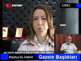 Malatya'da SABAH / Atayurt TV /11  Temmuz 2012