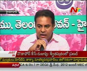KTR Open Challeges to CM Kiran Kumar Reddy