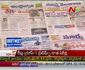 Live Show with KSR - Regional News Papers Reading Session - 26 May 2012