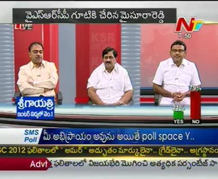 Live Show with KSR-TDP Palem Srikanth Reddy-Cong N Rangareddy-YSR Cong Ambati-01