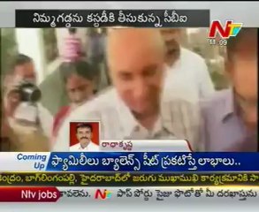 Nimmagadda Prasad taken into CBI custody