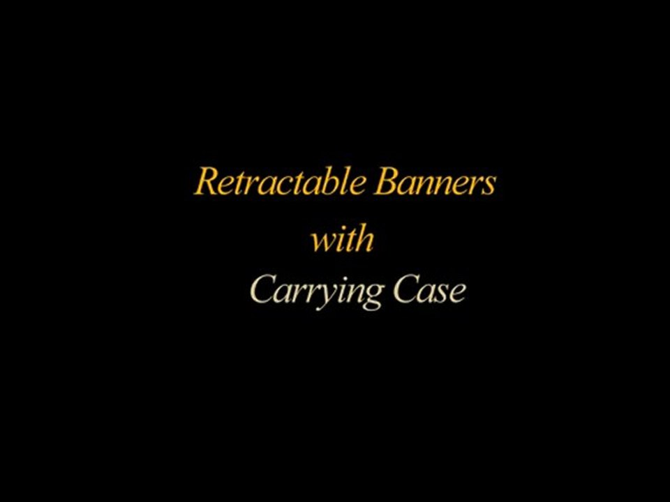 Indoor Trade Show Banner Display Stands