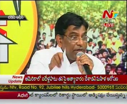 TDP Nama Nageswara Rao talking to media