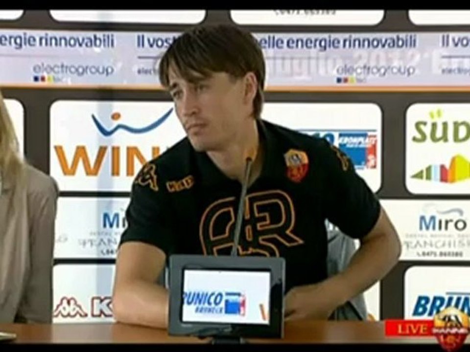 Conferenza Stampa Bojan 11/07/2012