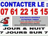 ÉLECTRICIEN AGRÉE QUALIFELEC DÉPANNAGE URGENT ELECTRICITE - 0761221515 - PARIS BANLIEUE