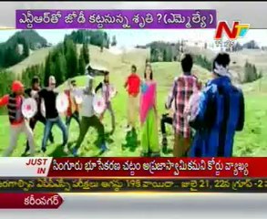 Sruthi Hasan to pair with Jr NTR in Harish Shankar's MLA