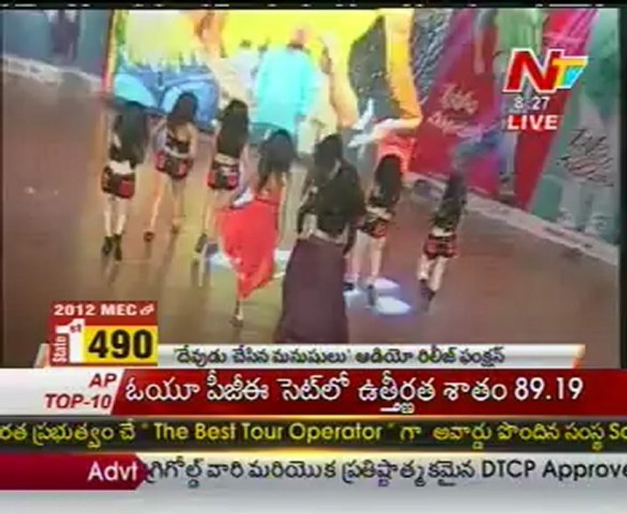 Hot Dance Performance In DCM Audio Launch