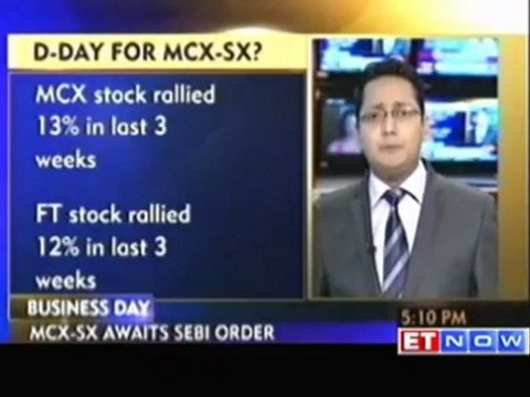SEBI order on MCX SX expected today