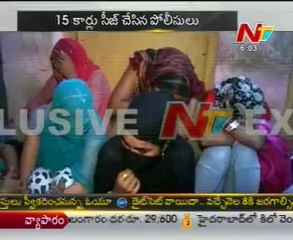 Police raid on a Resort @ HYD, vulgar dancing Batch Arrested