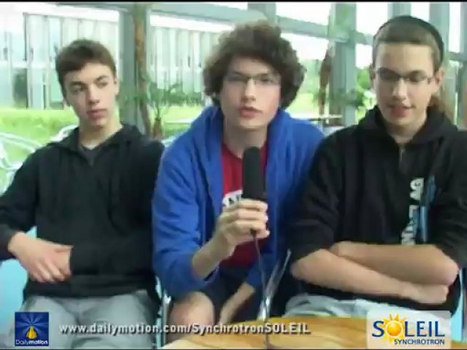 Visite au Synchrotron SOLEIL des lauréats de la 19ème édition des Olympiades de la Physique