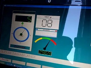 GSI silo fan balans  işlemi