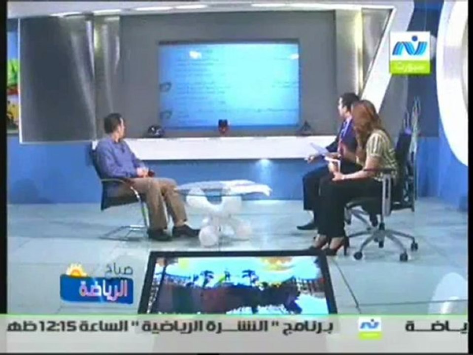 حوار خالد جلال مع الاعلاميه سها ابراهيم فى صباح الرياضه