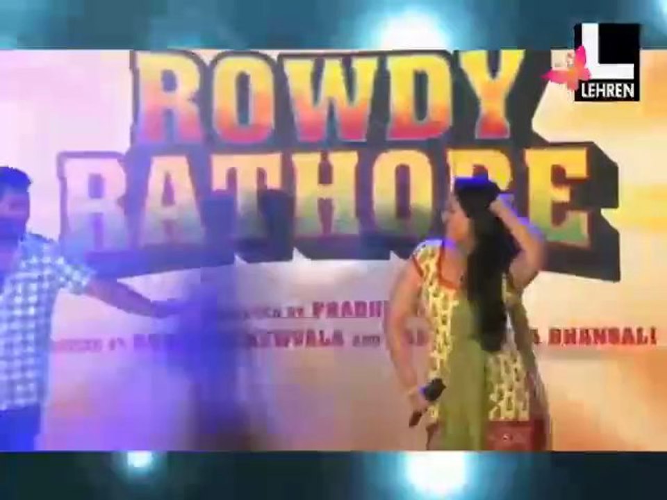 Prabhu deva gets Rajjo Drunk