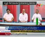 Live Show with KSR - YSR Cong Vijay Chander-TRS N.Laxman Rao-TDP Ravulapati - 01
