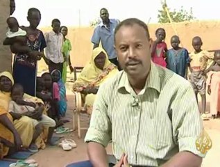 أوضاع النازحين السودانيين من سكان مدينة كادوقلي