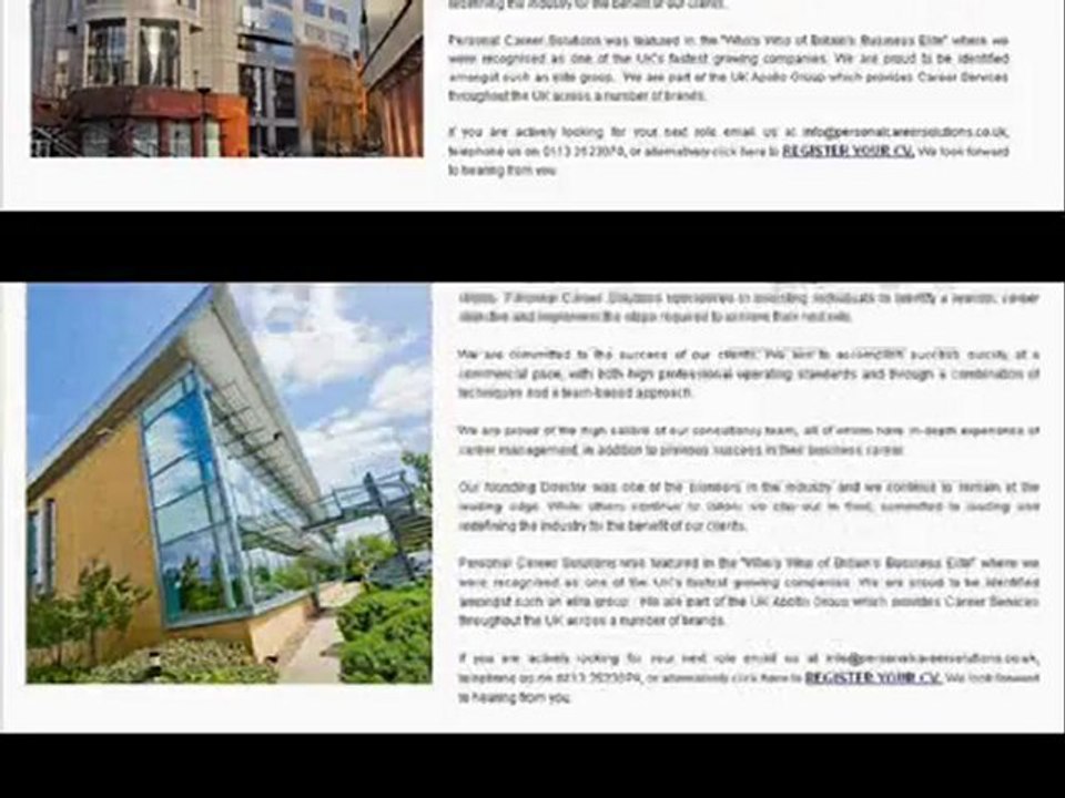 UK’s fastest growing company |  Personal Career Solutions