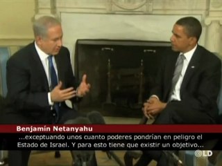 Obama y Netanyahu discrepan sobre la creación de un estado palestino