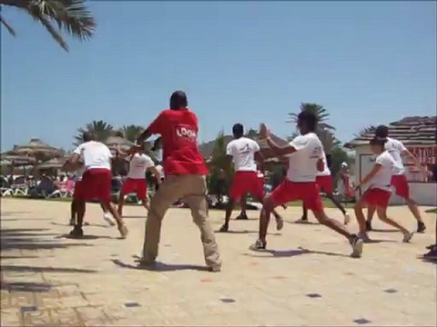 PLAYA DJERBA 18 juin 2012 (3) - Danse sur la terrasse