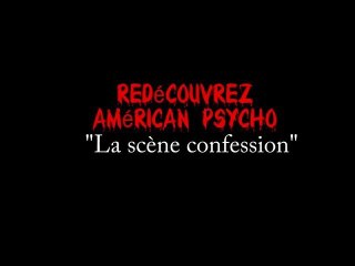 (American Psycho) VID2O NON ACCEPTER Parodie CONCOUR Orange Cinéday