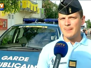 La gendarmerie veille sur le Tour de France