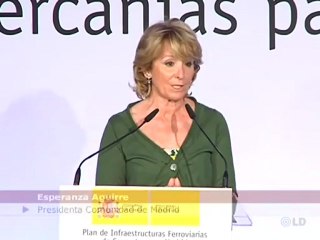 Blanco y Aguirre presentan el plan de cercanías para Madrid