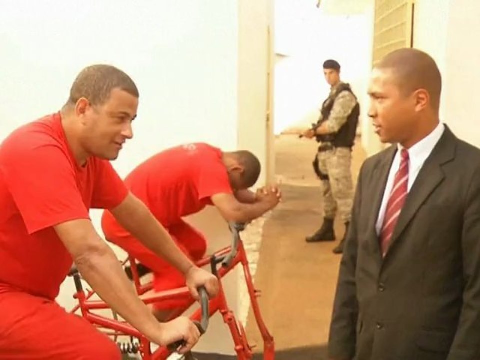 Brazilian prisoners pedal for freedom