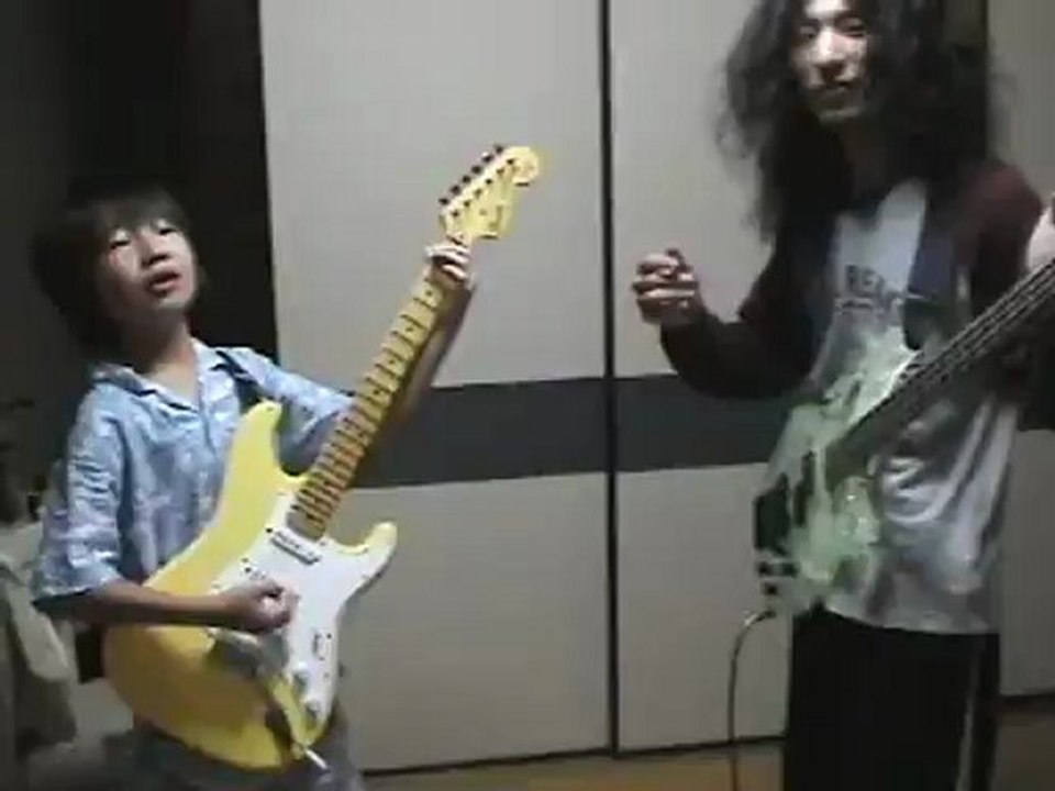 The song which I played for the first time in life " Far Beyond the Sun " by Yngwie Malmsteen