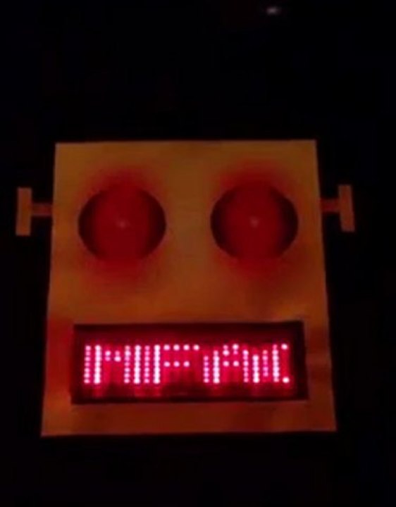 T SHIRT FLEXYLIGHT ROBOT LMFAO