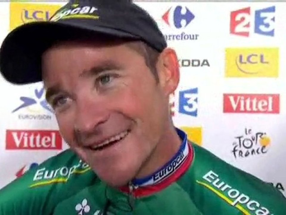 ITW de Thomas Voeckler, victoire d'étape à Bellegarde 2012