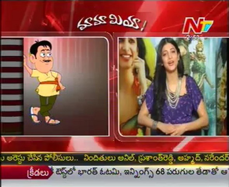 Mamamiya with Sexy Actress & Singer Shruti Hassan - Just For Fun