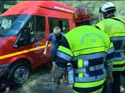 La Ciotat: exercice incendie de forêt pour les pompiers