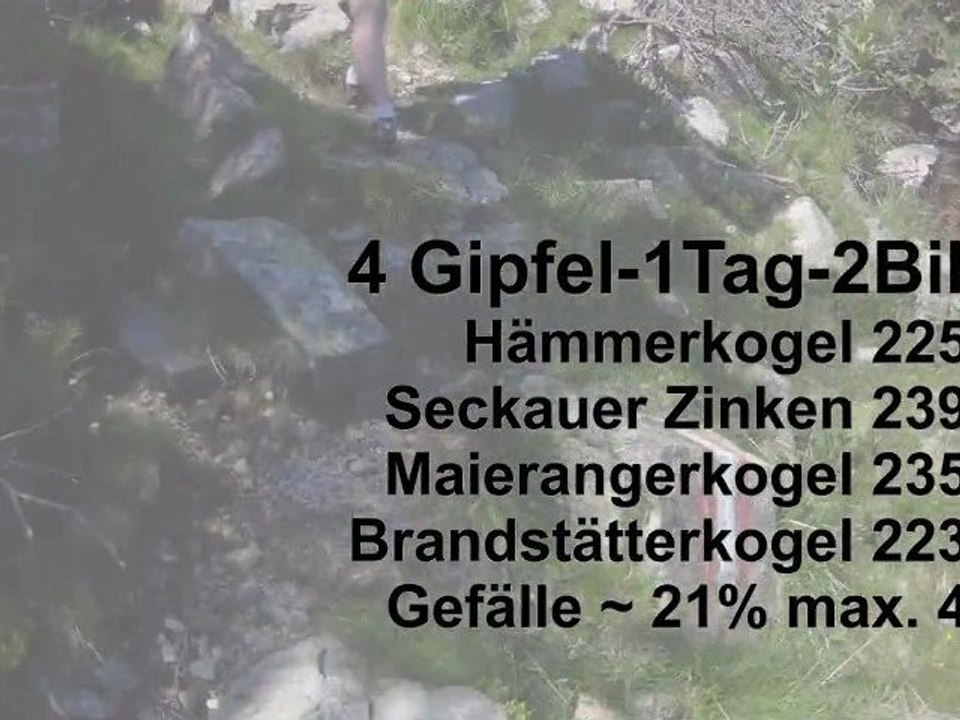 MTB Seckauer Zinken + 3 Gipfel