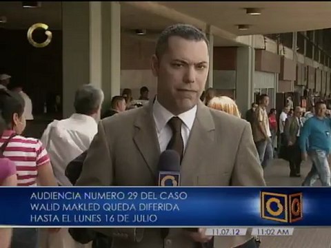 Diferida la audiencia de Walid Makled