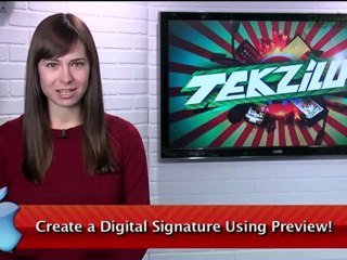Sign PDFs with Your Webcam - Tekzilla Daily Tip