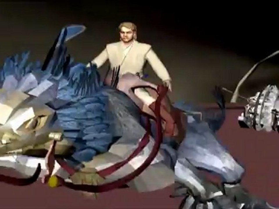 Star Wars Episode III (Deleted Scenes) - Utapau Chase Animatics