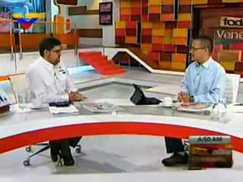 (VÍDEO) Toda Venezuela (10-07-2012) Entrevista a Pablo Fernández 1/2