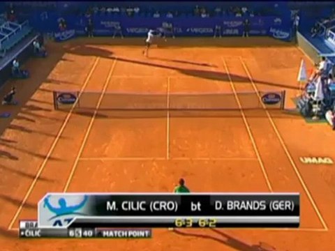 Umag - Cilic barre a Brands