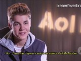 Brincadeira da Aol Music com Justin Bieber